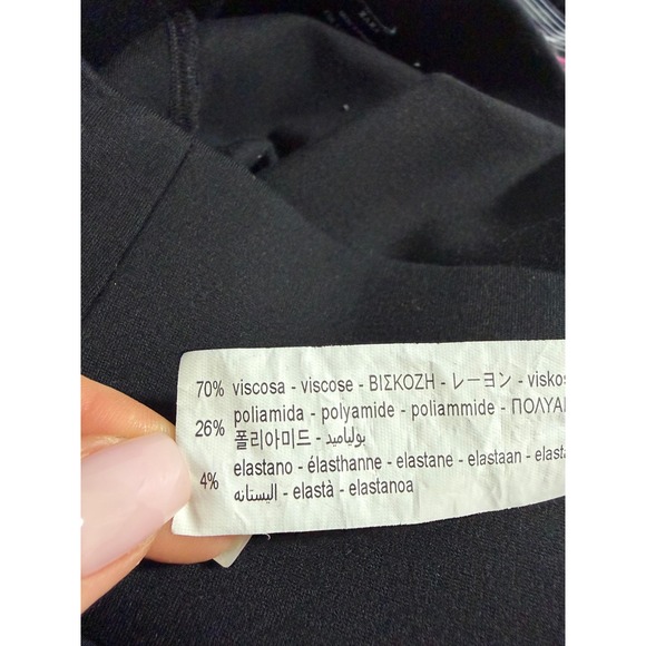 ZARA TRF Black Skinny Pants Zip Pockets High Rise Women's Size S - Picture 6 of 6
